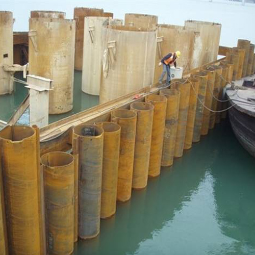 邵阳钢护筒现场安装